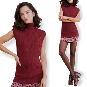 Hosbjerg + Free People Dorthea Sweater Vest Sz L